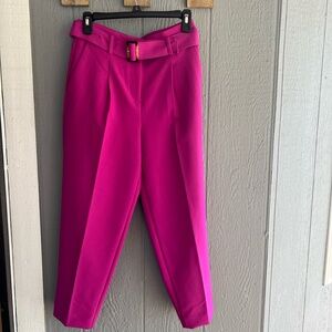 Ann Taylor belted wide leg Pants